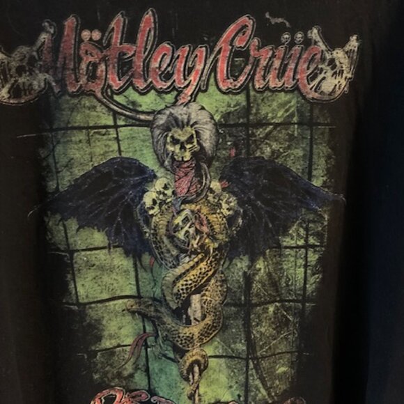 MOTLEY CRUE "DR FEELGOOD" BAND TEE - Picture 2 of 4